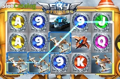 Οθόνη3. Sky Strikers Κουλοχέρης 