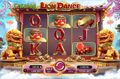 Οθόνη4. Lion Dance (GamePlay) Κουλοχέρης 