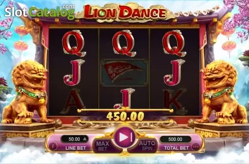 Οθόνη5. Lion Dance (GamePlay) Κουλοχέρης 