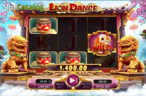 Οθόνη6. Lion Dance (GamePlay) Κουλοχέρης 