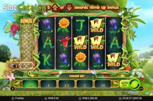 Οθόνη9. Wilds and the Beanstalk Κουλοχέρης