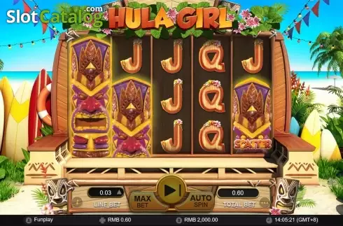 Οθόνη4. Hula Girl Κουλοχέρης 