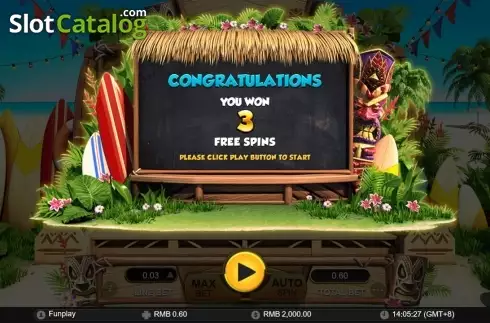 Οθόνη5. Hula Girl Κουλοχέρης 
