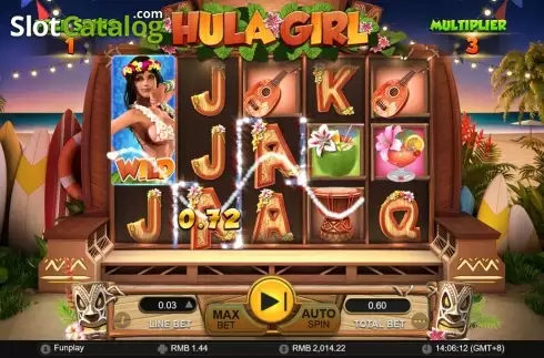 Οθόνη6. Hula Girl Κουλοχέρης 