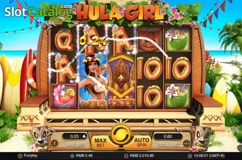 Οθόνη3. Hula Girl Κουλοχέρης 