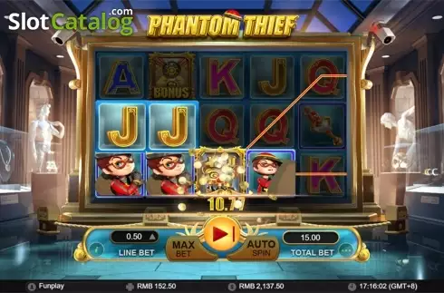 Οθόνη3. Phantom Thief (GamePlay ) Κουλοχέρης