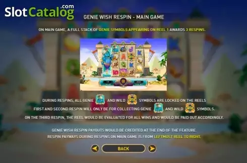 Οθόνη5. Genie's Luck Κουλοχέρης