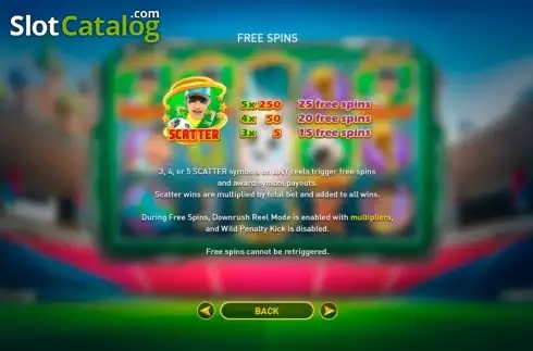Οθόνη6. World Soccer Slot 2 Κουλοχέρης