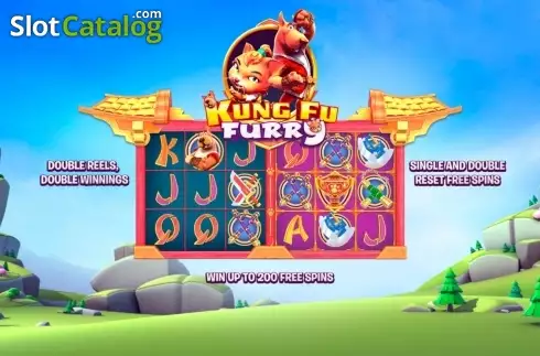 Kung Fu Furry Λογότυπο Kung Fu Furry Λογότυπο