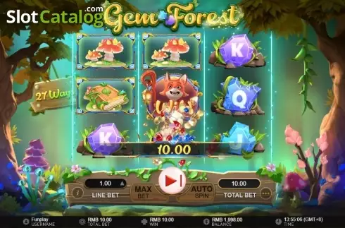 Οθόνη3. Gem Forest Κουλοχέρης
