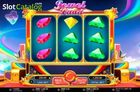 Οθόνη6. Jewel Land Κουλοχέρης