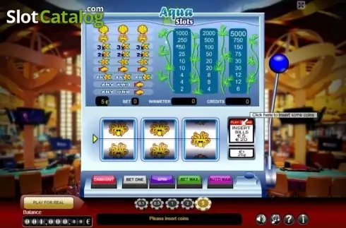 Οθόνη2. Aqua Slot Κουλοχέρης