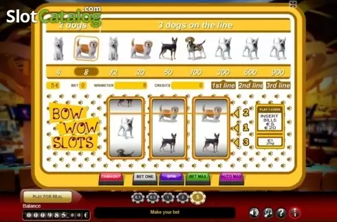 Οθόνη3. Bow Wow Slot Κουλοχέρης 