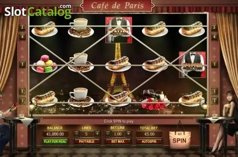 Οθόνη2. Cafe de Paris (GameScale) Κουλοχέρης