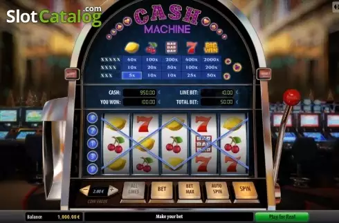 Οθόνη3. Cash Machine (GameScale) Κουλοχέρης