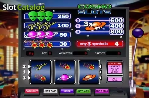 Cosmo Slots Λογότυπο Cosmo Slots Λογότυπο