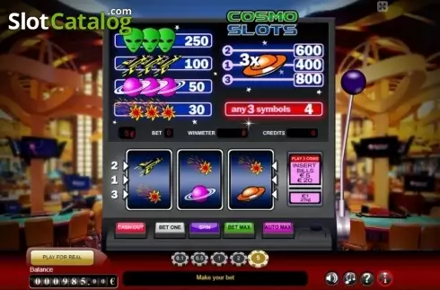 Οθόνη3. Cosmo Slots Κουλοχέρης