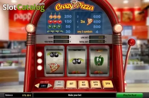 Οθόνη2. Crazy Pizza Κουλοχέρης
