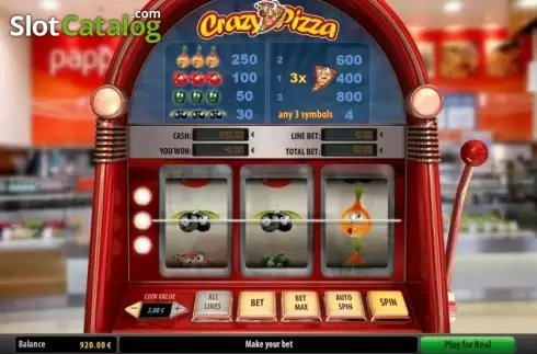 Οθόνη3. Crazy Pizza Κουλοχέρης