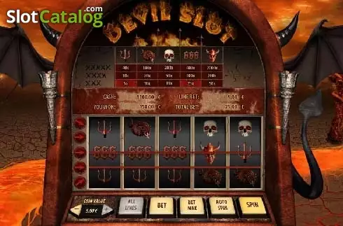 Devil Slot Λογότυπο Devil Slot Λογότυπο