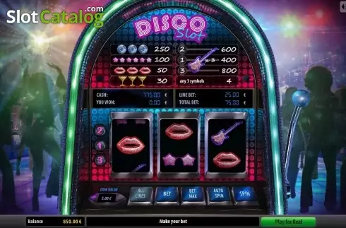Οθόνη2. Disco Slot Κουλοχέρης