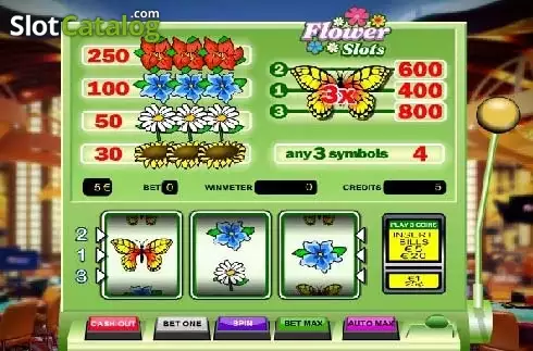 Flower Slots Λογότυπο Flower Slots Λογότυπο