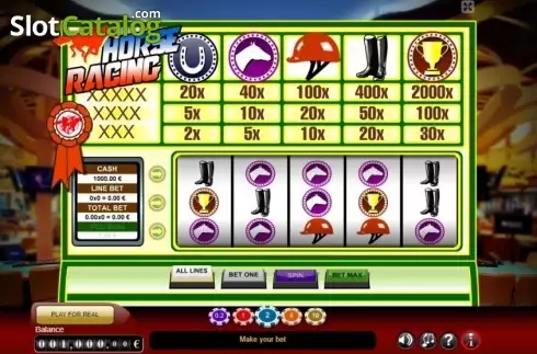 Οθόνη2. Horse Racing (GameScale) Κουλοχέρης 