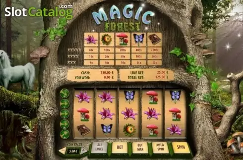 Οθόνη2. Magic Forest (GameScale) Κουλοχέρης 