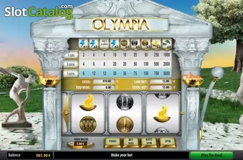 Οθόνη2. Olympia (GameScale) Κουλοχέρης