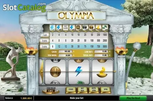 Οθόνη3. Olympia (GameScale) Κουλοχέρης