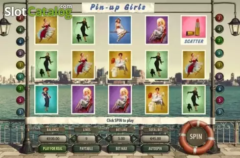 Οθόνη2. Pin Up Girls (GameScale) Κουλοχέρης 