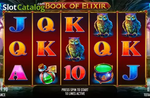 Οθόνη2. Book of Elixir Κουλοχέρης