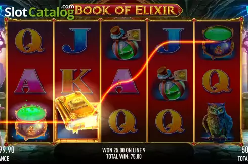 Οθόνη3. Book of Elixir Κουλοχέρης