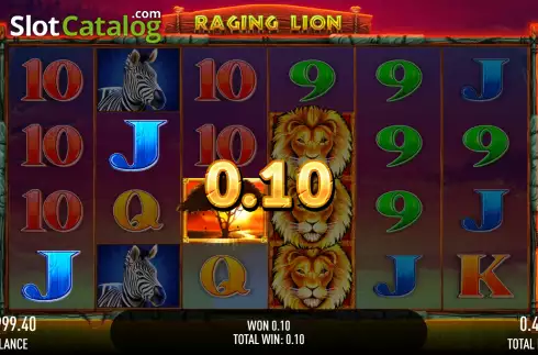Οθόνη4. Raging Lion Κουλοχέρης