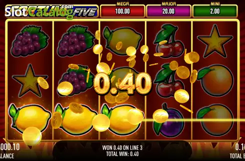 Οθόνη3. Fortune Five Κουλοχέρης