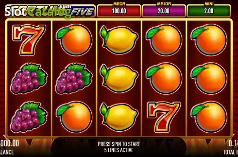 Οθόνη5. Fortune Five Κουλοχέρης