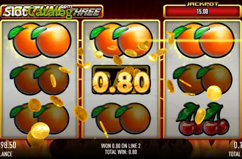 Οθόνη4. Fortune Three Κουλοχέρης