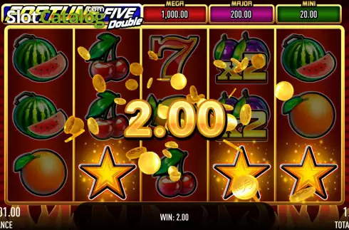 Οθόνη4. Fortune Five Double Κουλοχέρης 