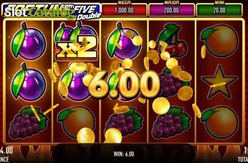 Οθόνη5. Fortune Five Double Κουλοχέρης 
