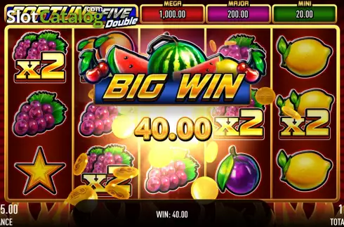 Οθόνη6. Fortune Five Double Κουλοχέρης 