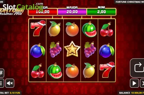 Οθόνη2. Fortune Christmas Wild Κουλοχέρης