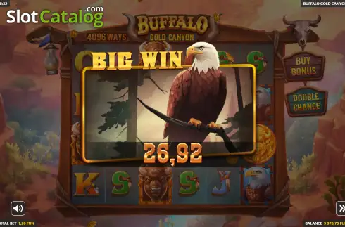 Οθόνη6. Buffalo Gold Canyon Κουλοχέρης