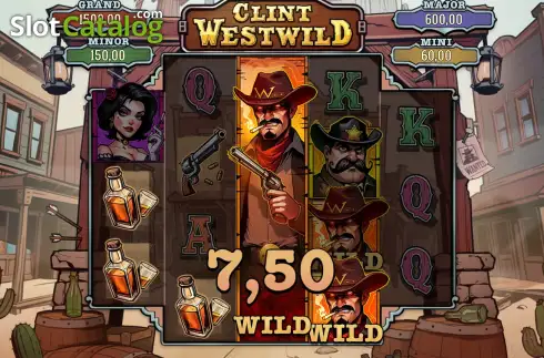 Οθόνη3. Clint Westwild Κουλοχέρης
