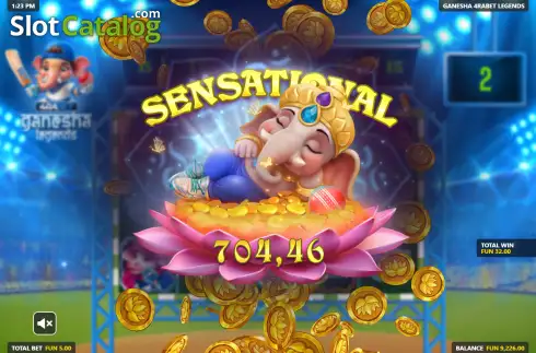 Οθόνη3. Ganesha 4RABET Legends Κουλοχέρης