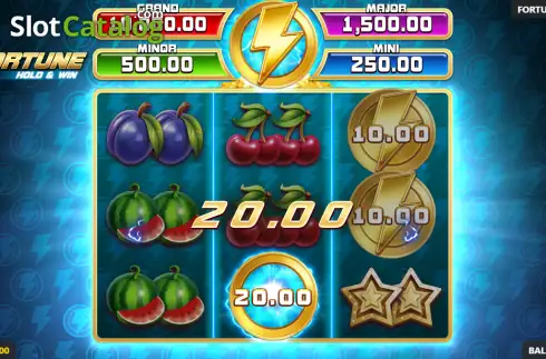 Οθόνη3. Fortune Hold & Win Κουλοχέρης