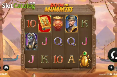 Οθόνη2. Book of Mummies Κουλοχέρης