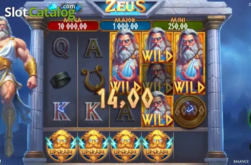 Οθόνη3. Zeus: Divine Riches Κουλοχέρης 