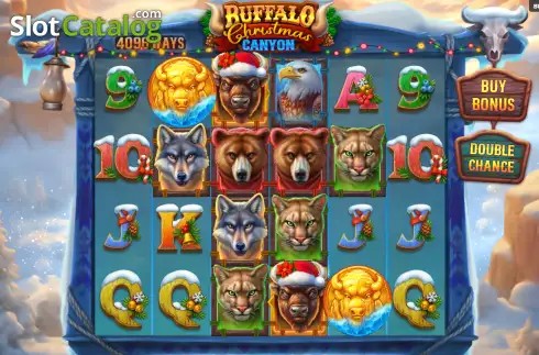 Οθόνη2. Buffalo Christmas Canyon Κουλοχέρης 