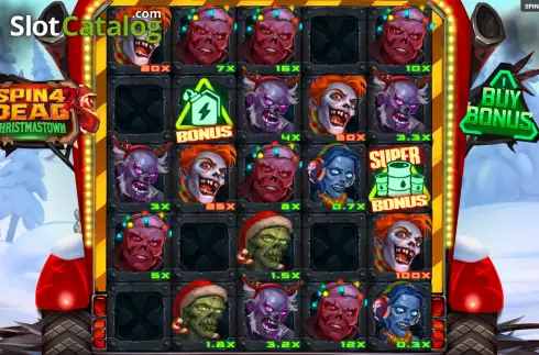 Οθόνη2. Spin 4 Dead 2: Christmastown Κουλοχέρης 