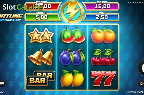 Οθόνη2. Fortune Power Hold & Win Κουλοχέρης